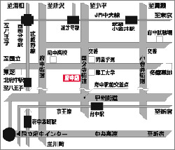 店舗所在地図